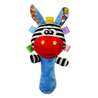 Cartoon Plush Rattle Toy