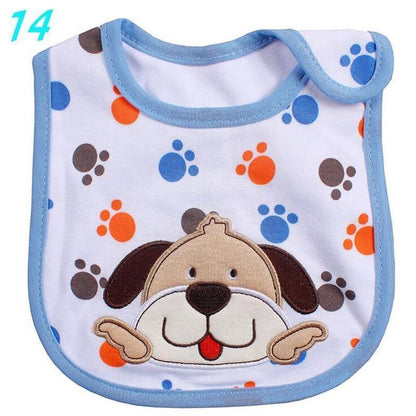 Cartoon Cotton Bib