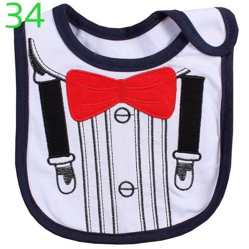 Cartoon Cotton Bib
