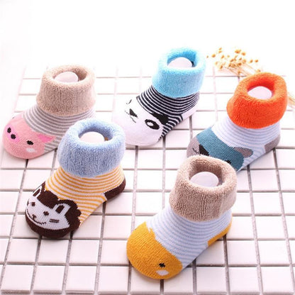 5 Pairs Warm Baby Socks