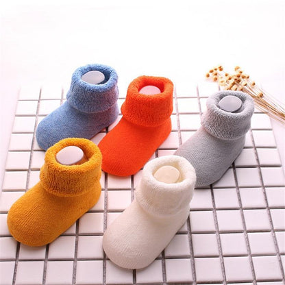 5 Pairs Warm Baby Socks
