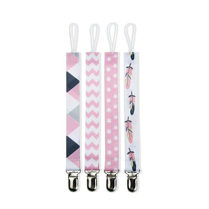 4pcs Pacifier Clips