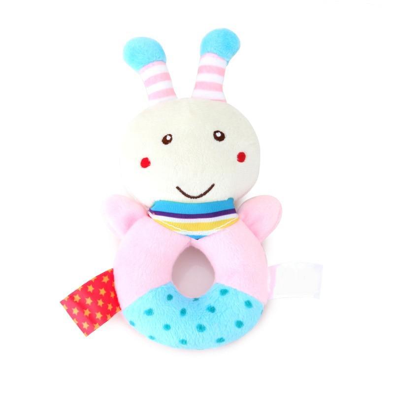 Cartoon Plush Rattle Toy