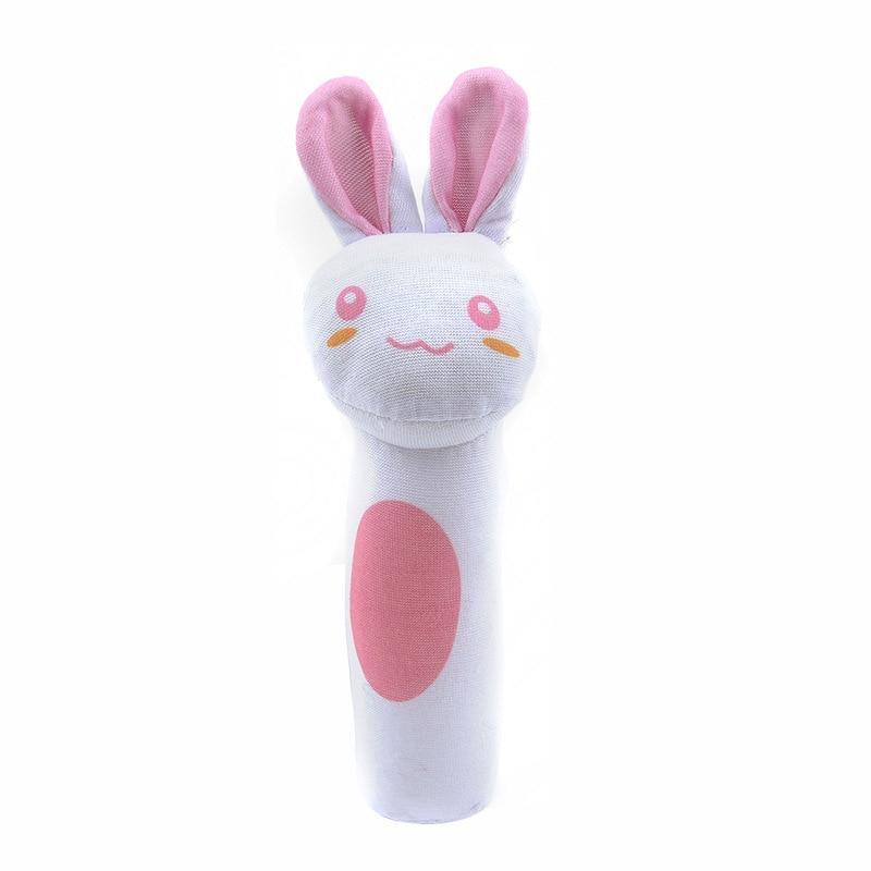 Cartoon Plush Rattle Toy