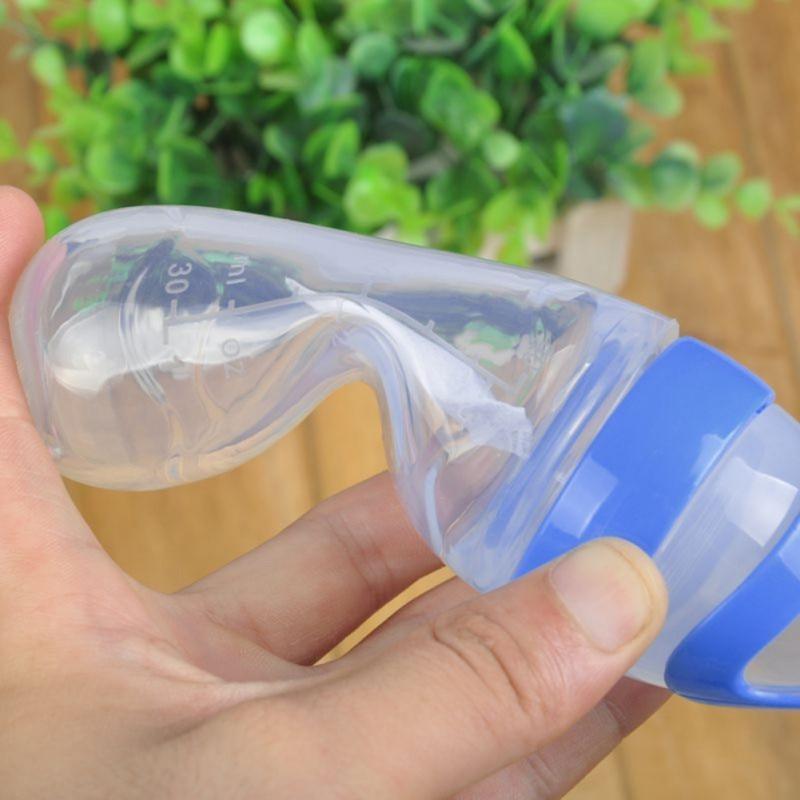 Silicone Bottle w/ Spoon