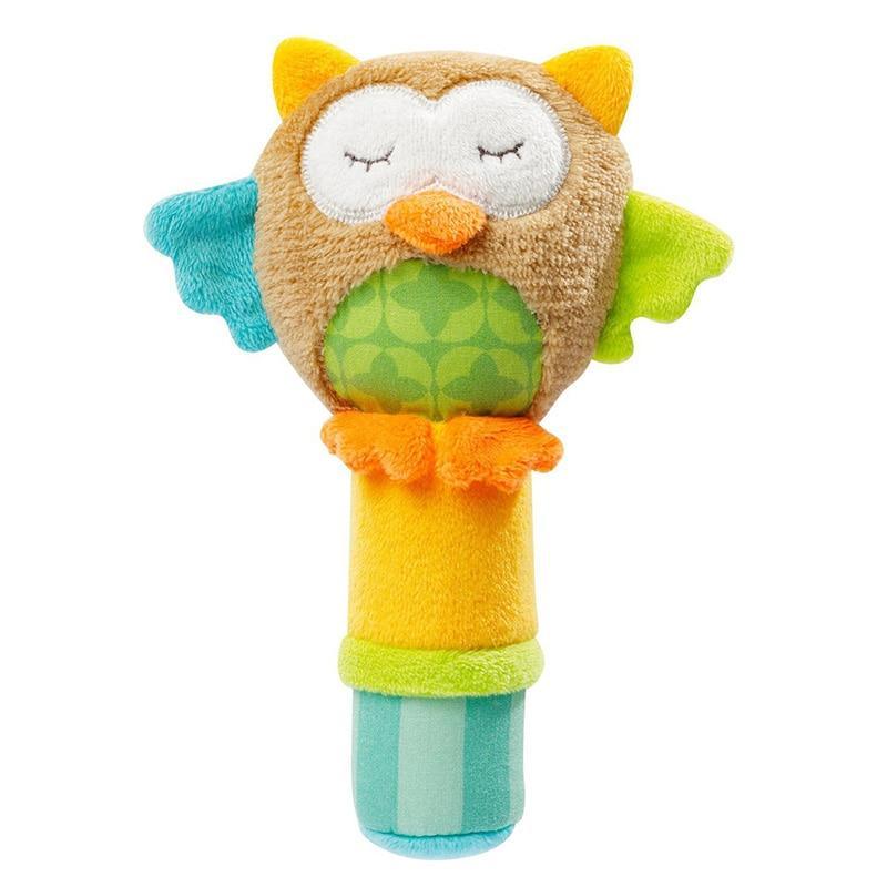 Cartoon Plush Rattle Toy