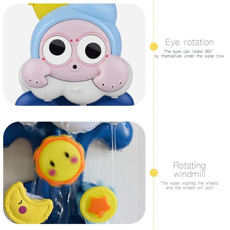 Snail Whale Bath Toy