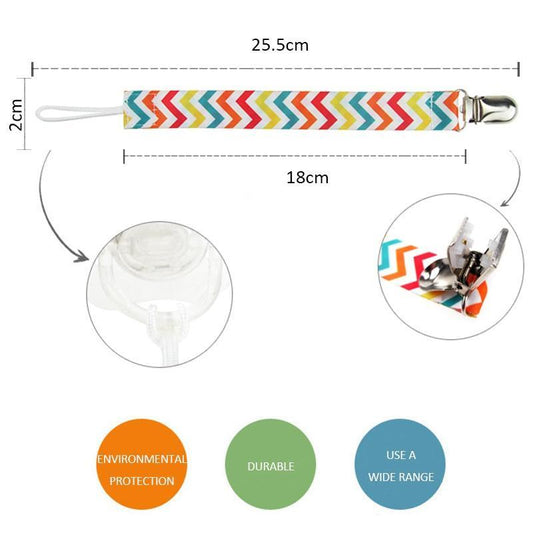 4pcs Pacifier Clips