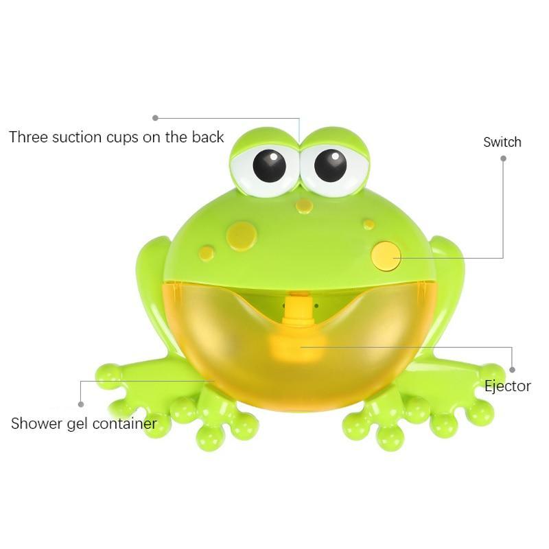 Bubble Machine + Various Bath Toys