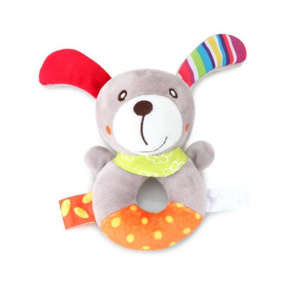 Cartoon Plush Rattle Toy