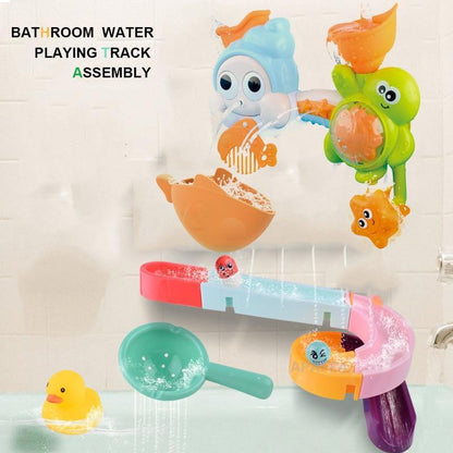 Bubble Machine + Various Bath Toys