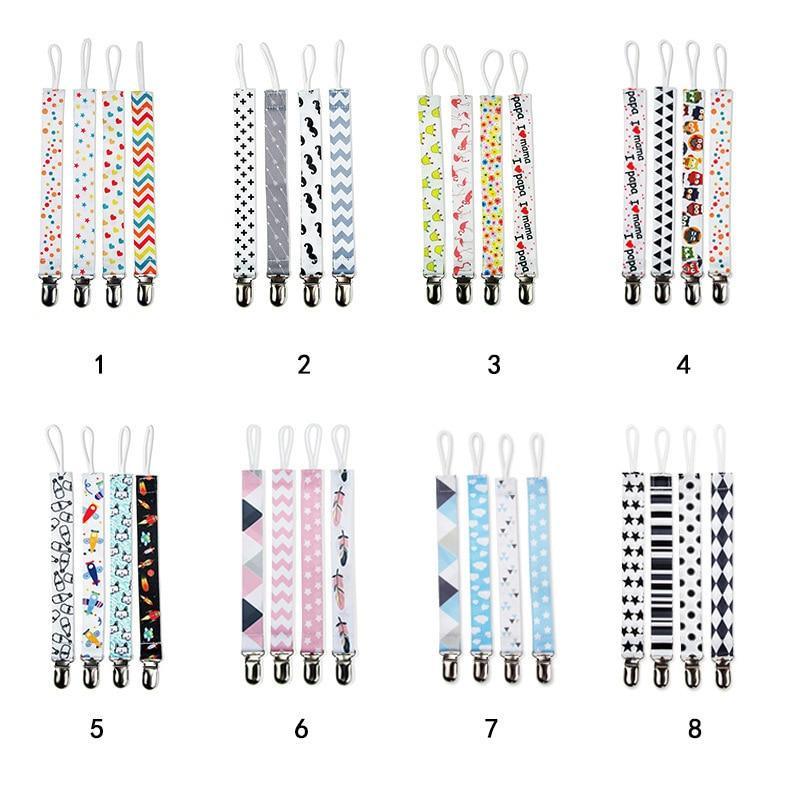 4pcs Pacifier Clips