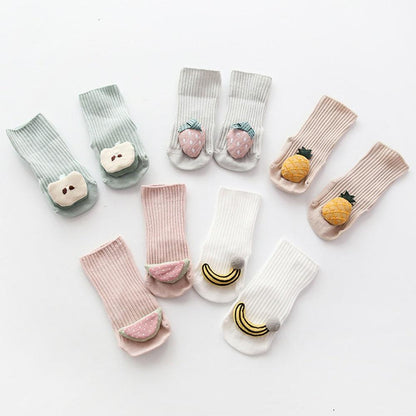 Fruit Print Infant Socks