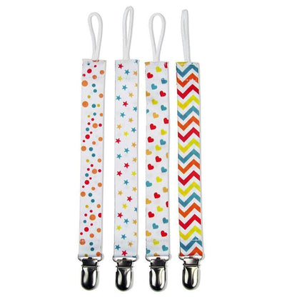 4pcs Pacifier Clips
