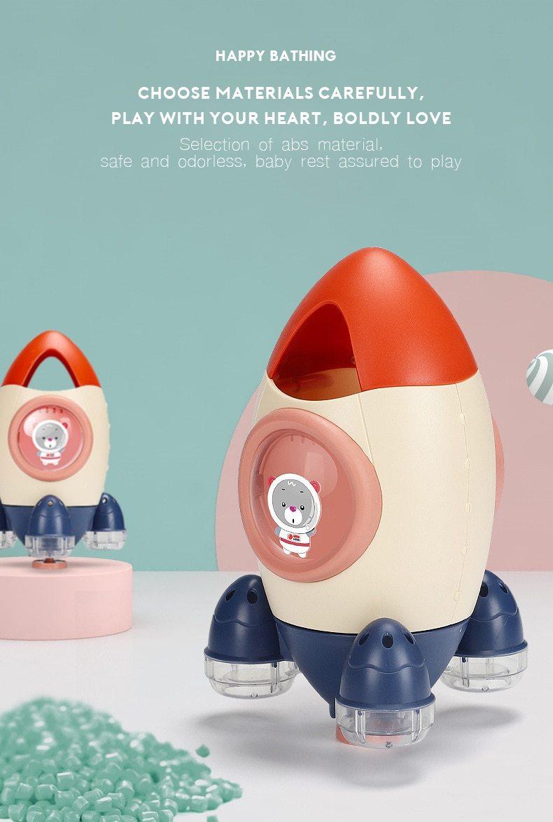 Spray Rocket Bath Toy