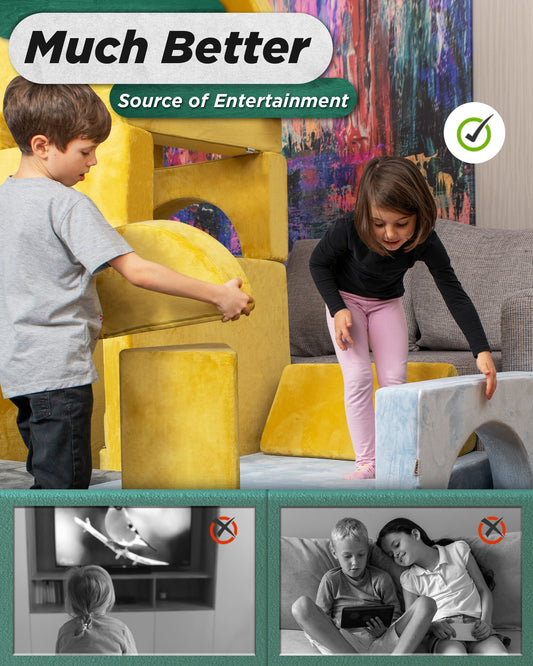 Modular Play Couch - 14pcs