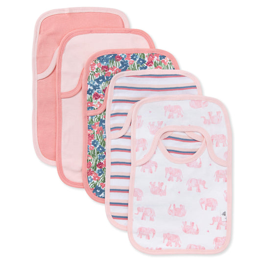 Multi-Pack Organic Cotton Pull-On Bibs