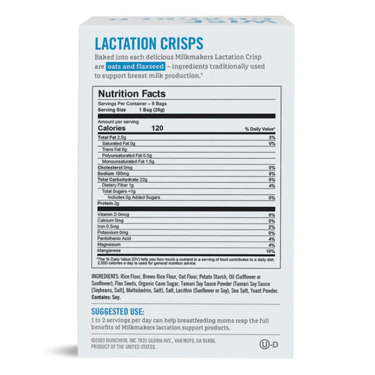 Lactation Crisps