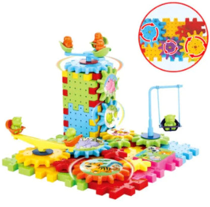 Kids' Creative Block Puzzle Set