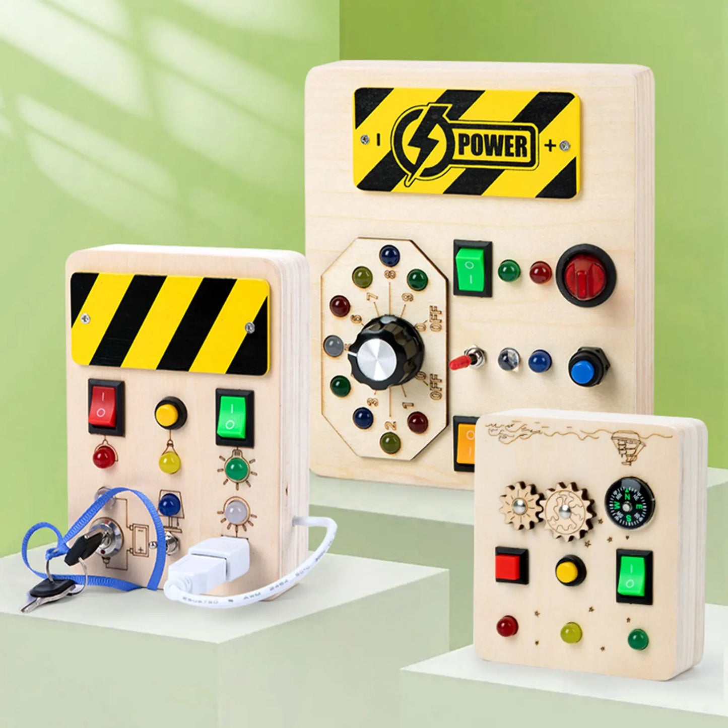 LED Light Switch Busy Board