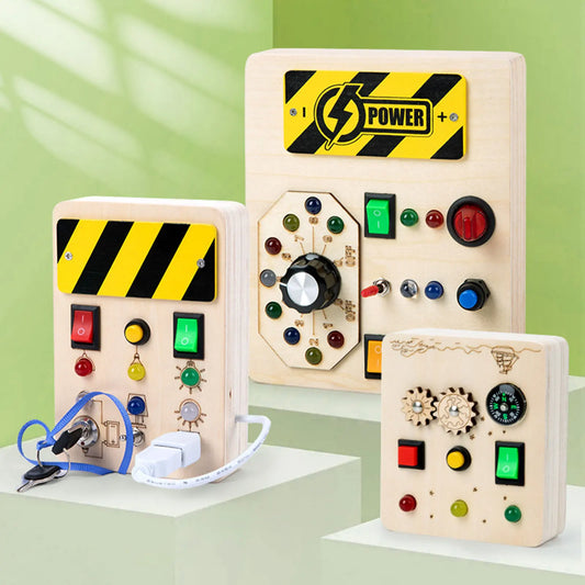 LED Light Switch Busy Board