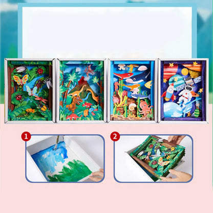 3D Coloring Craft Kit
