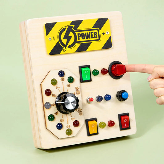 LED Light Switch Busy Board