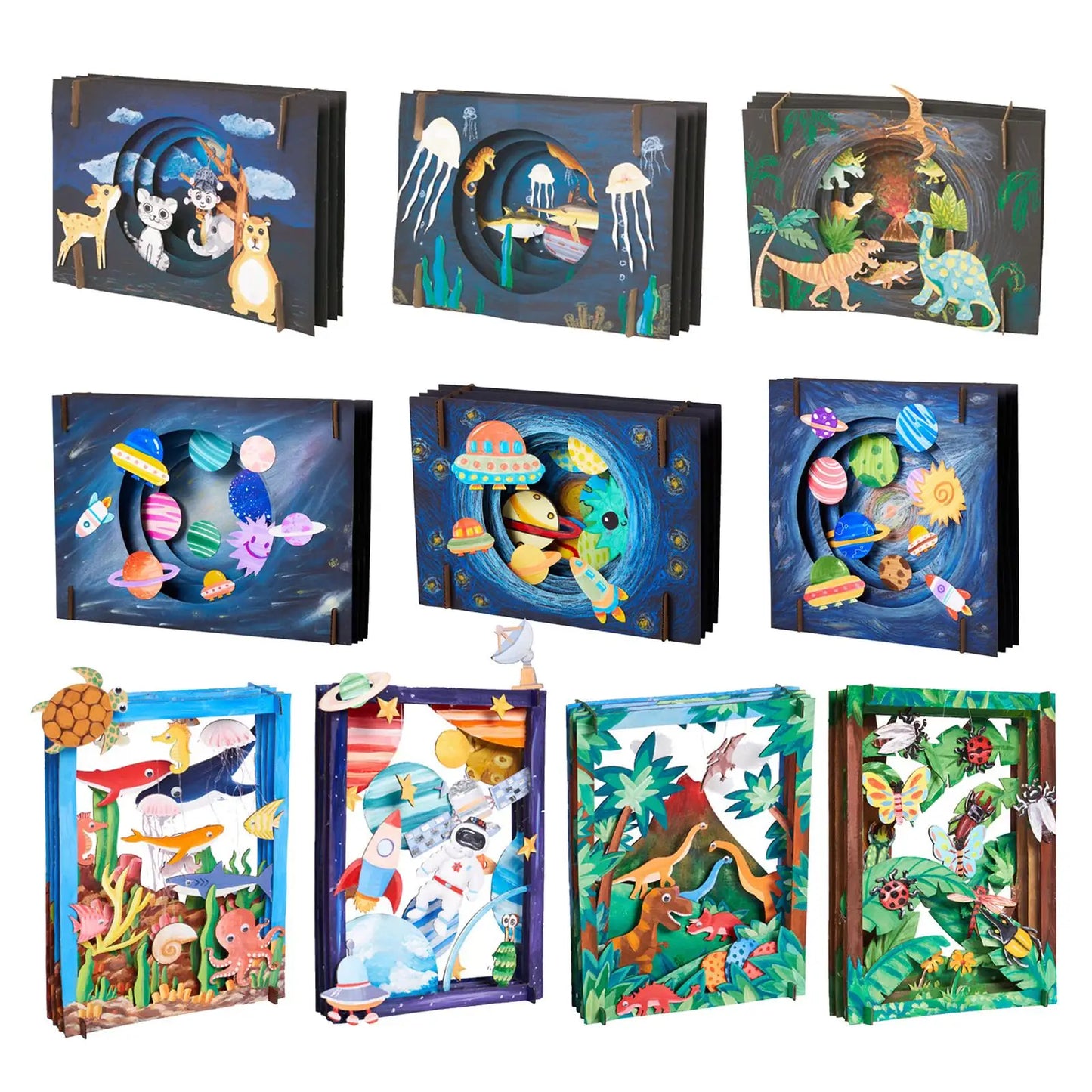 3D Coloring Craft Kit