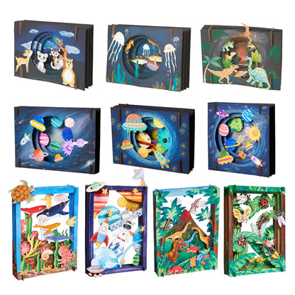 3D Coloring Craft Kit