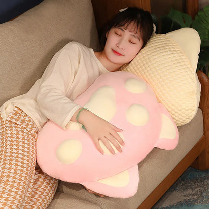 Giant Cat-Paw Pillows
