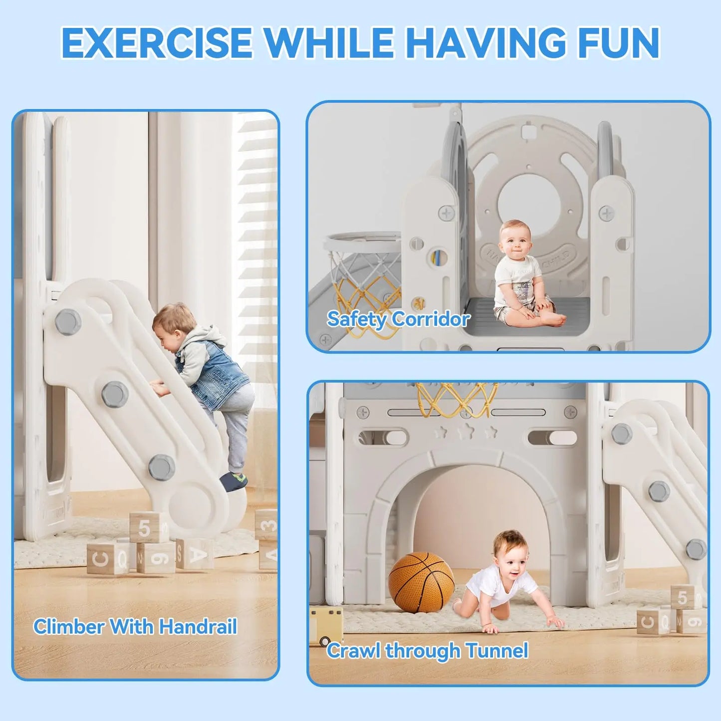 8-in-1 Slide & Playset