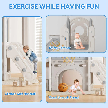 8-in-1 Slide & Playset