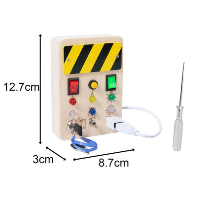 LED Light Switch Busy Board