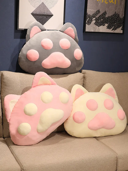 Giant Cat-Paw Pillows