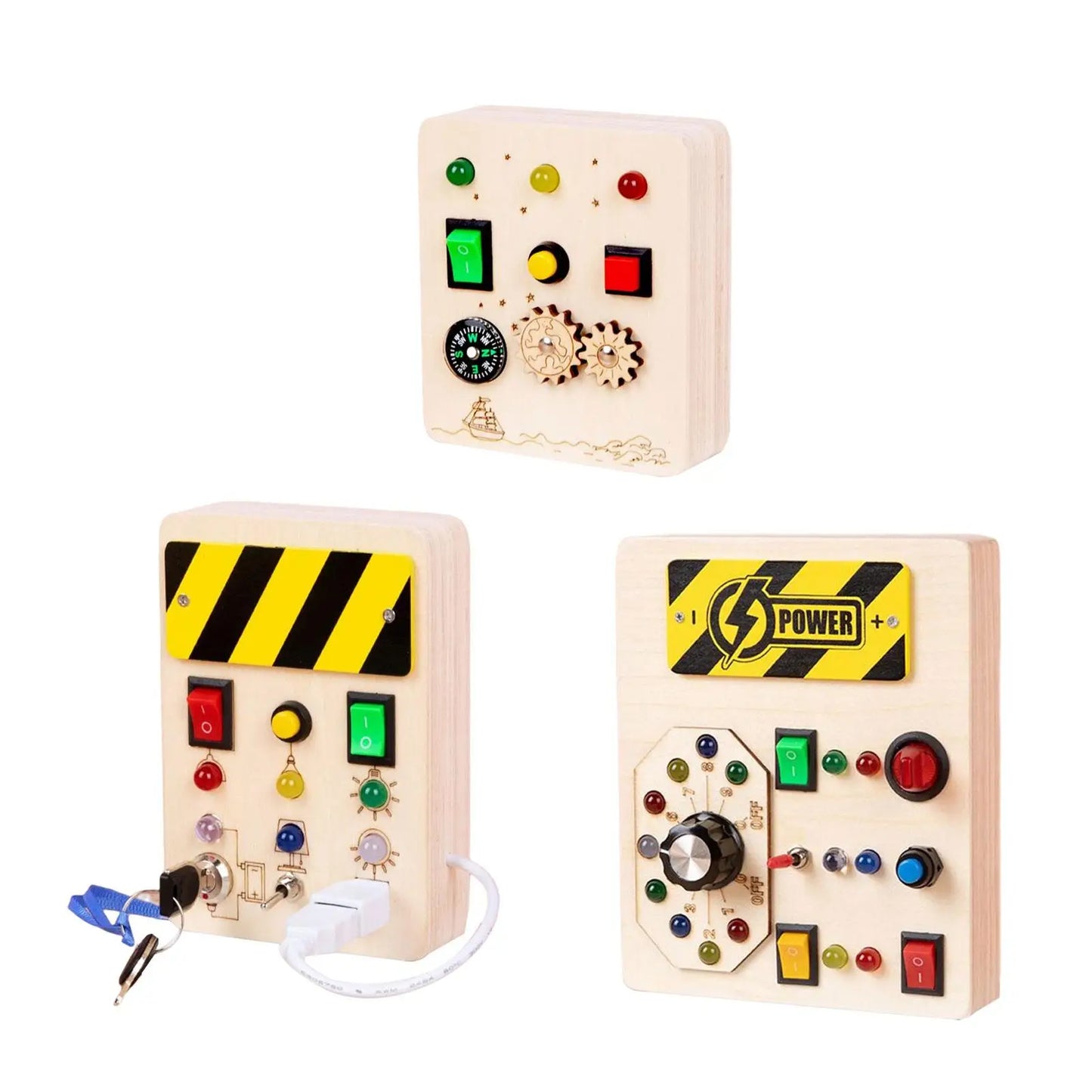 LED Light Switch Busy Board