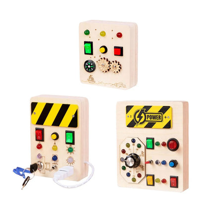 LED Light Switch Busy Board