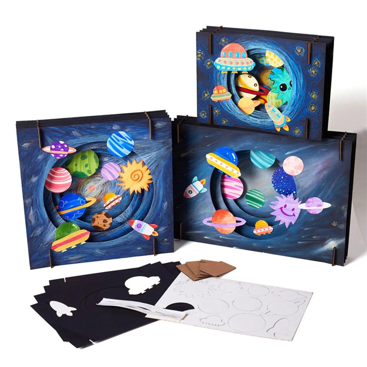 3D Coloring Craft Kit
