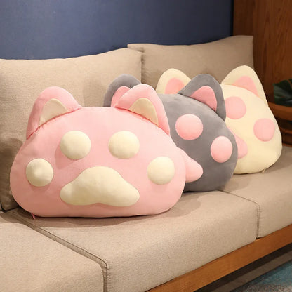 Giant Cat-Paw Pillows