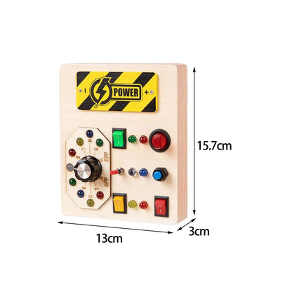 LED Light Switch Busy Board