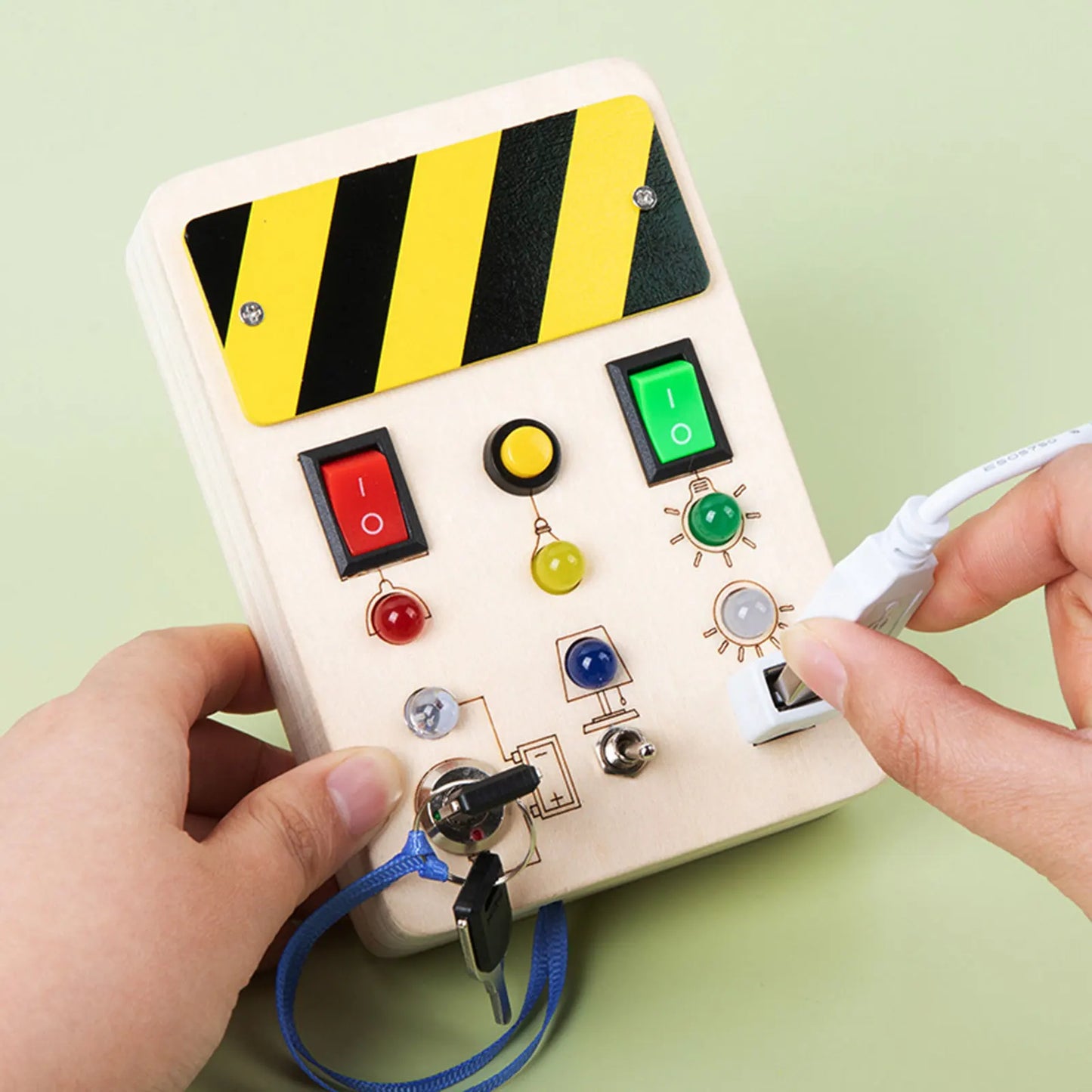 LED Light Switch Busy Board
