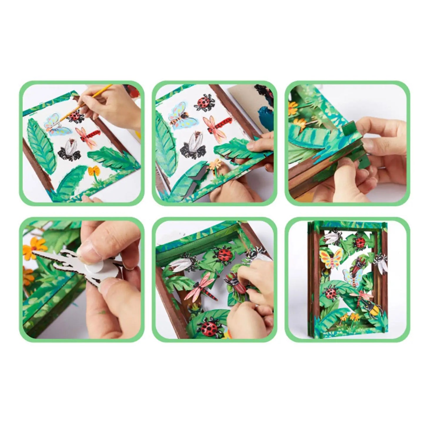 3D Coloring Craft Kit