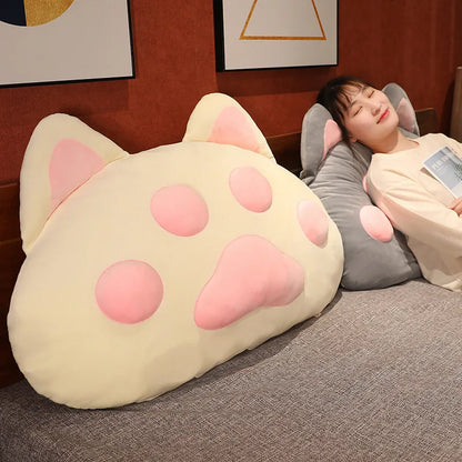 Giant Cat-Paw Pillows