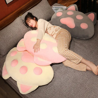 Giant Cat-Paw Pillows