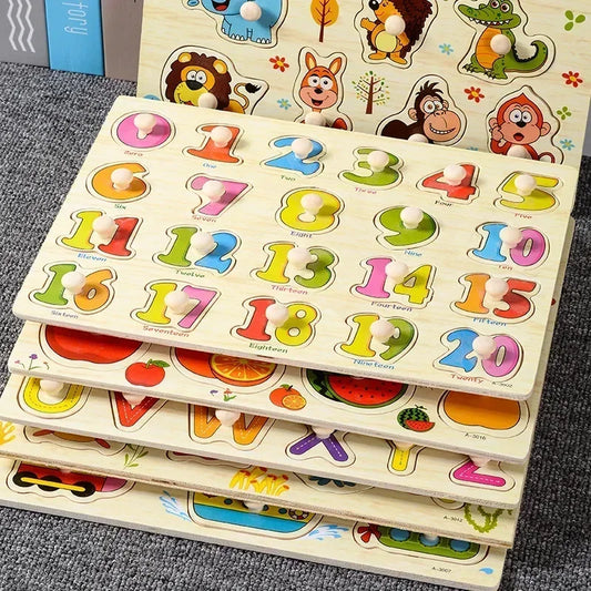 Wooden Educational Puzzles