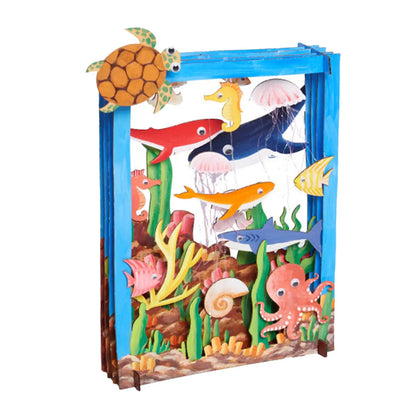 3D Coloring Craft Kit