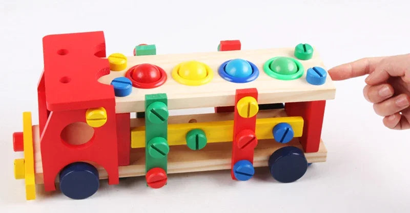 Wooden Truck Toy