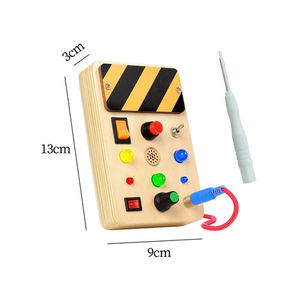 LED Light Switch Busy Board
