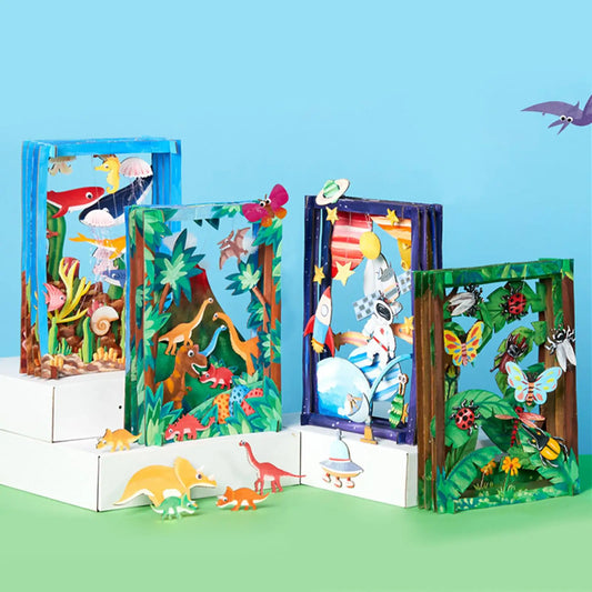 3D Coloring Craft Kit