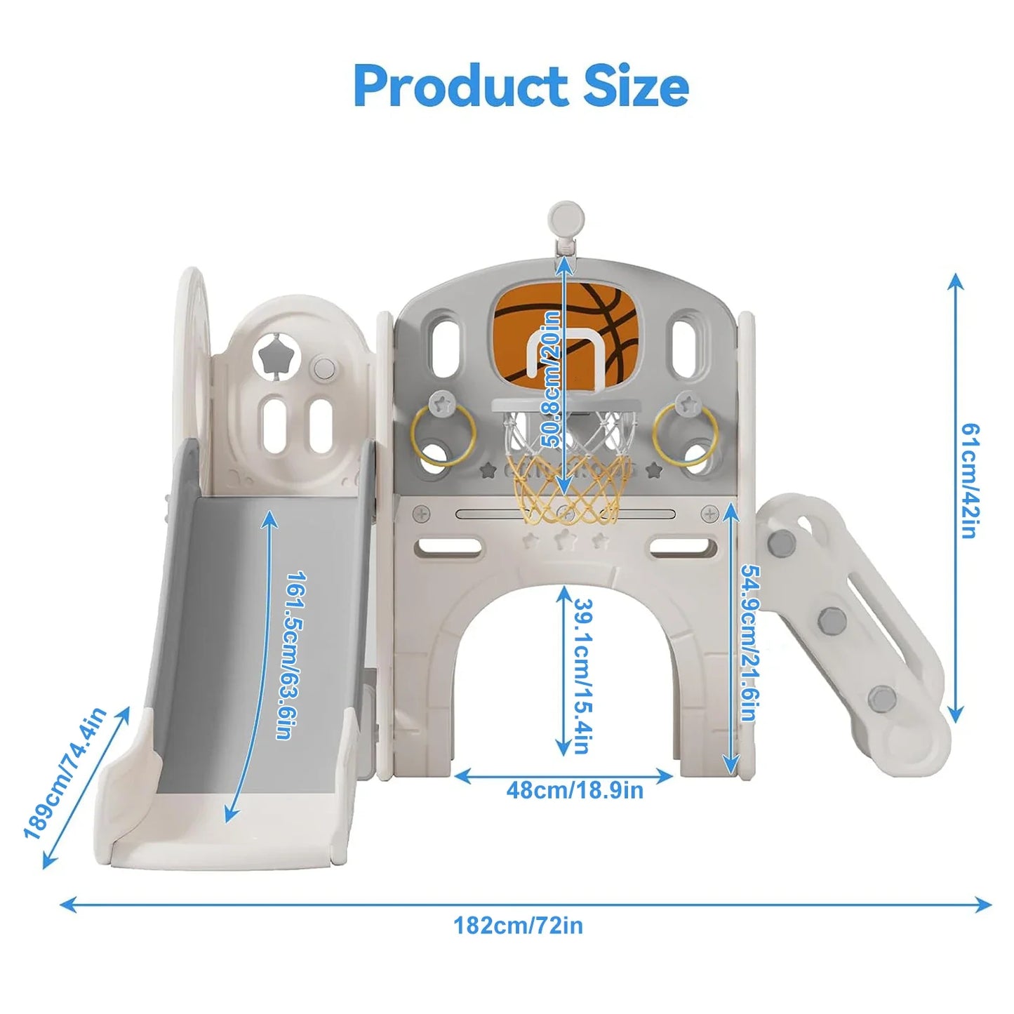 8-in-1 Slide & Playset