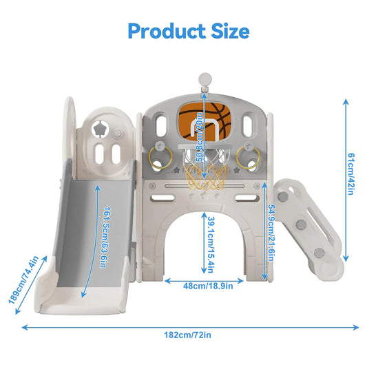 8-in-1 Slide & Playset